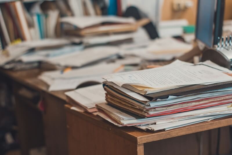 End of the Blank Handover Document, image credit Unsplash